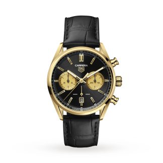 TAG Heuer Gold Carrera Chronograph 42mm CBN2044.FC8313